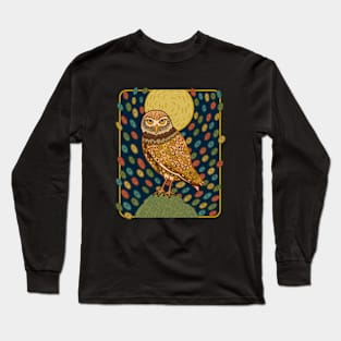 MID CENTURY GOTHIC Burrowing Owl Long Sleeve T-Shirt